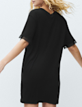 Lace Detail Mini Nightdress