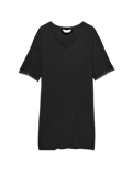 Lace Detail Mini Nightdress