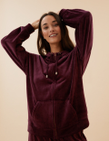 Flexifit&trade; Velour Lounge Hoodie