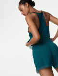 Body Soft™ Lace Trim Pyjama Shorts
