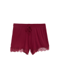 Body Soft&trade; Lace Trim Shorts