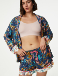 Floral Print Pyjama Shorts