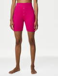 Cotton Rich Ribbed Shorts