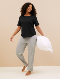 2pk Cotton Modal Pyjama Tops