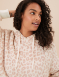 Fleece Animal Print Pyjama Top