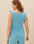 Cotton Rich Ribbed Vest