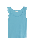 Cotton Rich Ribbed Vest