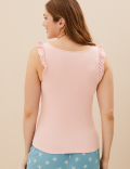 Cotton Rich Ribbed Vest