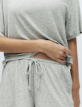 Modal Rich Ribbed Shorts