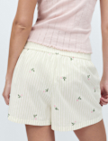 Pure Cotton Radish Printed Pyjama Shorts
