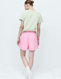 Pure Cotton Striped Pyjama Shorts