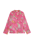 Floral Revere Collar Pyjama Top