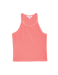 Cotton Rich Rib Lounge Crop Top