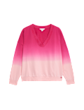Pure Cotton Ombre Lounge Sweatshirt