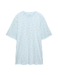Cotton Modal Printed Relaxed Nightdress