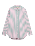 Pure Cotton Poplin Striped Pyjama Shirt
