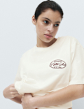 Pure Cotton Embroidered Slogan Pyjama Top