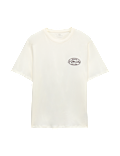 Pure Cotton Embroidered Slogan Pyjama Top
