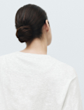 Pure Cotton Embroidered Slogan Pyjama Top