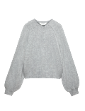 Knitted Oversized Henley Lounge Jumper