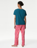 Pure Cotton Printed Pyjama Set