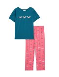 Pure Cotton Printed Pyjama Set