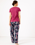 Pure Cotton Floral Pyjama Set
