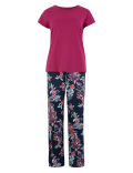 Pure Cotton Floral Pyjama Set