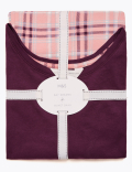 Cotton Checked Print Pyjama Set