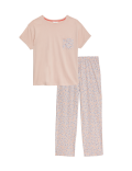 Pure Cotton Printed Pyjama Set
