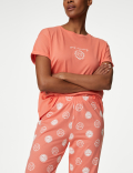 Pure Cotton Printed Pyjama Set