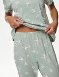 Pure Cotton Printed Pyjama Set