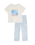 Pure Cotton Printed Pyjama Set