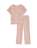 Pure Cotton Printed Pyjama Set