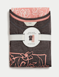 Cotton Rich Printed Pyjama Set