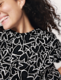 Cotton Rich Printed Pyjama Set