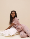 Cotton Rich Floral Print Pyjama Set