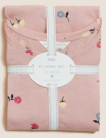 Cotton Rich Floral Print Pyjama Set
