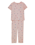 Cotton Rich Floral Print Pyjama Set