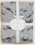 Cotton Rich Zebra Print Pyjama Set