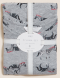 Cotton Rich Zebra Print Pyjama Set