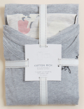 Cotton Rich Cat Print Short Pyjama Set