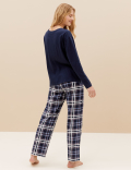 Pure Cotton Check Pyjama Set