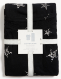 Pure Cotton Star Print Pyjama Set
