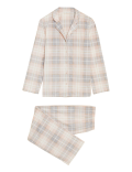 Fleece Checked Pyjama Set