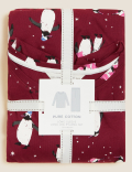 Pure Cotton Penguin Pyjama Set
