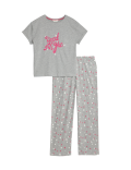 Cotton Rich Good Night Slogan Pyjama Set