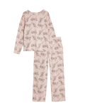 Pure Cotton Tiger Print Pyjama Set