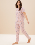 Pure Cotton Floral Pyjama Set