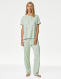 Pure Cotton Floral Pyjama Set